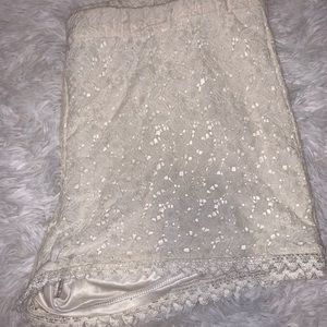 Lace shorts